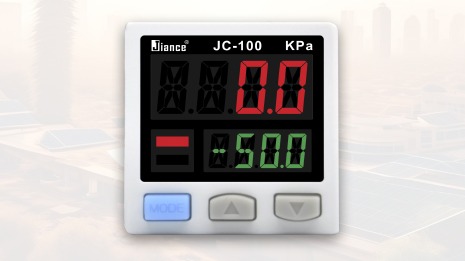 Jiance 通訊485數(shù)顯壓力表JC-100-RS485系列通訊功能的方便應(yīng)用